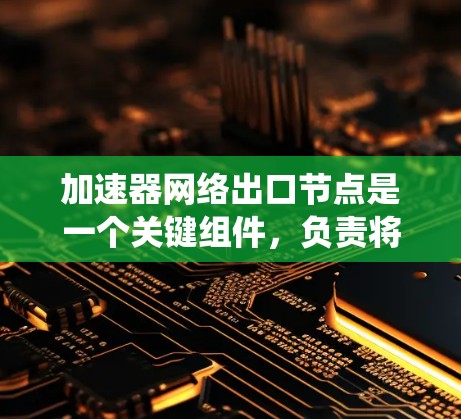加速器网络出口节点是一个关键组件，负责将加速器的输出发送到外部网络或系统，提升整个网络的性能。以下是该节点的主要作用和功能