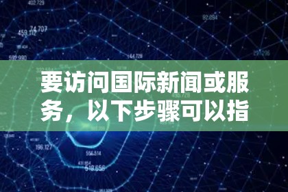 要访问国际新闻或服务，以下步骤可以指引你