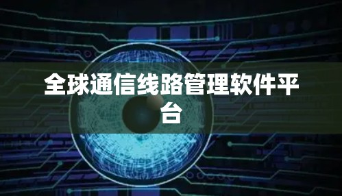 全球通信线路管理软件平台