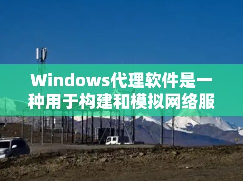Windows代理软件是一种用于构建和模拟网络服务的工具，主要包括以下几种类型