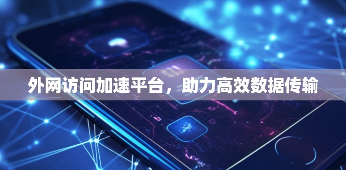 外网访问加速平台，助力高效数据传输