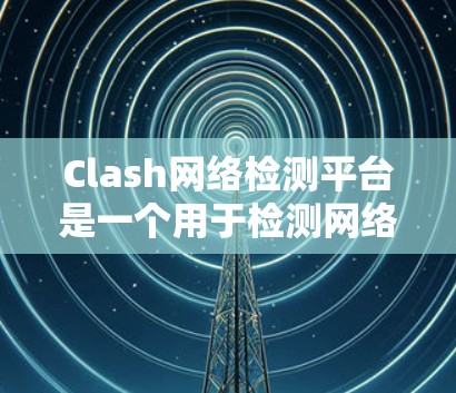 Clash网络检测平台是一个用于检测网络环境，支持多设备同步的网络监控工具。以下是详细的使用步骤和功能说明
