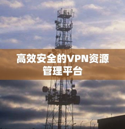 高效安全的VPN资源管理平台