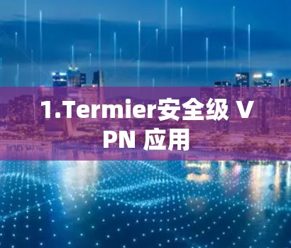 1.Termier安全级 VPN 应用