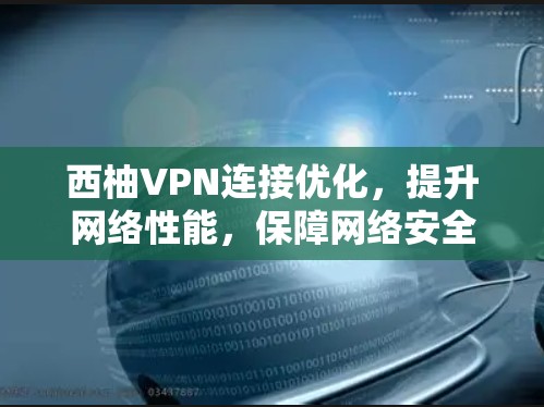 西柚VPN连接优化，提升网络性能，保障网络安全