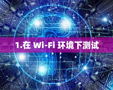 1.在 Wi-Fi 环境下测试