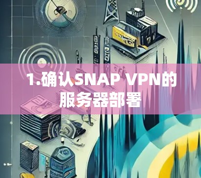1.确认SNAP VPN的服务器部署