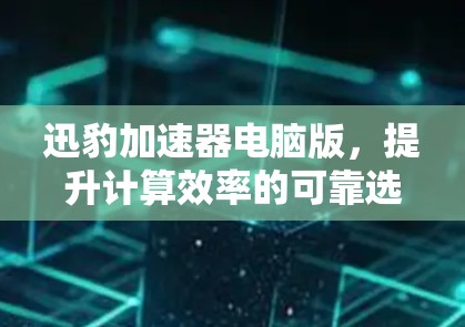 迅豹加速器电脑版，提升计算效率的可靠选择