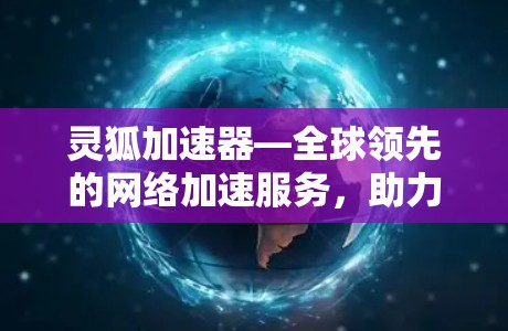 灵狐加速器—全球领先的网络加速服务，助力海外网络速度提升